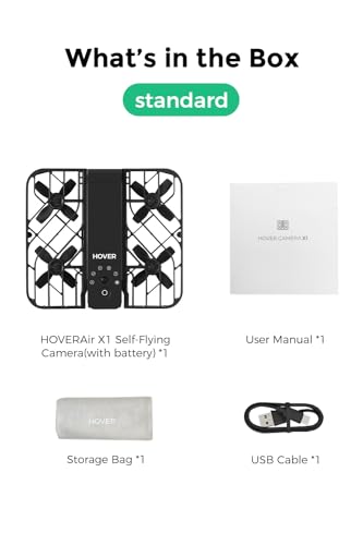 HOVERAir X1 Pocket-Sized Self-Flying Camera Drone