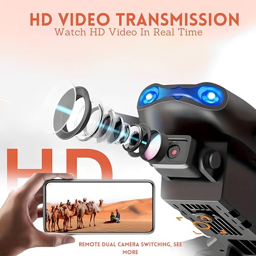 SGM99 Foldable Camera Drone with Brushless Motor