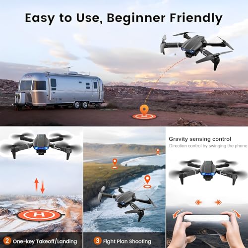 SGM99 Foldable Camera Drone with Brushless Motor