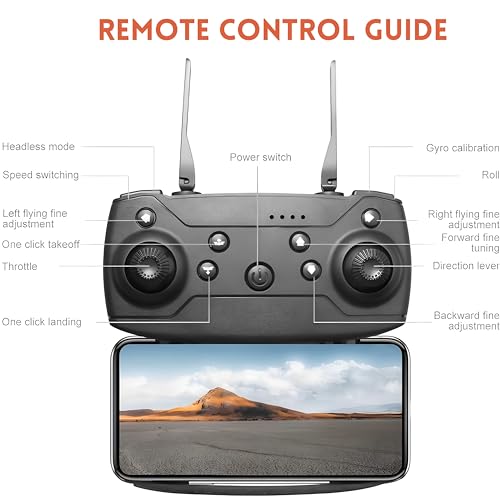 SGM99 Foldable Camera Drone with Brushless Motor