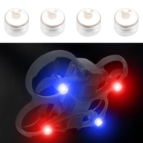 4-Piece LED Strobe Light Set for Drones