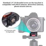 FOTGA Claw Quick-Release Plate Set for Cameras