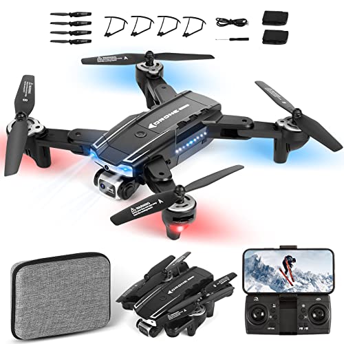 Foldable Drone with Dual 1080P Cameras