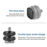 Triple Cold Shoe Mount for Gimbal Stabilizers