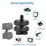Triple Cold Shoe Mount for Gimbal Stabilizers