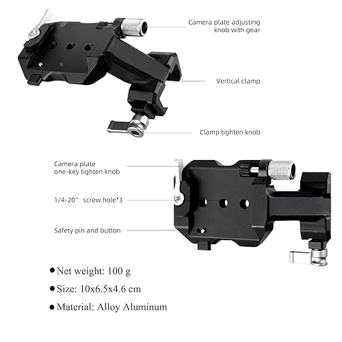 RS3 Vertical Gimbal Mount for DJI Ronin