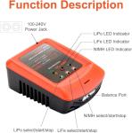 Lipo LiFe Battery Charger for RC Drones & Cars
