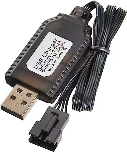 4-Pack 7.4V LiPo USB Battery Charger for Drones