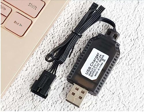 4-Pack 7.4V LiPo USB Battery Charger for Drones