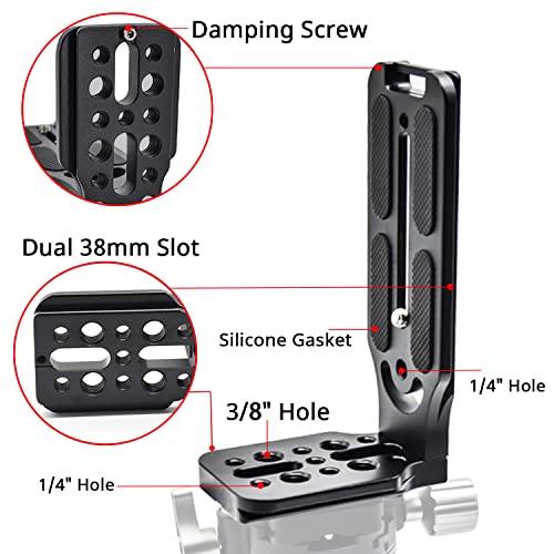 HAFOKO Vertical Plate Holder for Gimbal Stabilizers