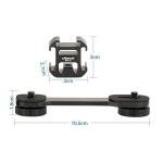 ULANZI PT-3 Triple Cold Shoe Mount Adapter