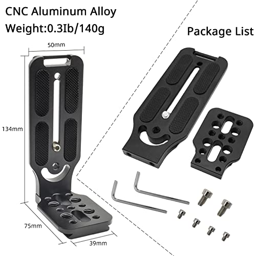 HAFOKO Vertical Plate Holder for Gimbal Stabilizers