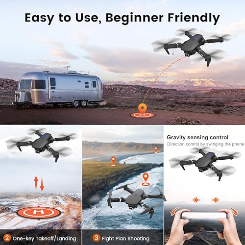 SGM-E88 4K Foldable WiFi Camera Drone