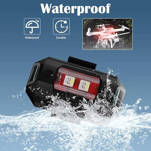 JinRui-T LED Strobe Lights for Drones - 7 Colors