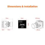 RunCam Phoenix 2 FPV Drone Camera 1000TVL