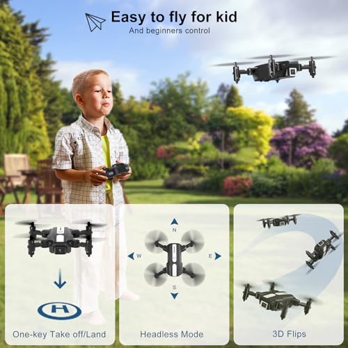 Wipkviey T25 HD FPV Mini Drone for Kids