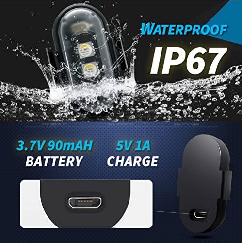 EGEN Mini Drone LED Strobe Lights - 7 Colors