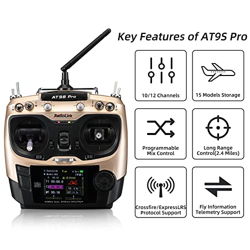 Radiolink AT9S Pro 10/12 Channel RC Remote Control