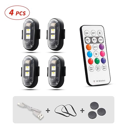 EGEN Mini Drone LED Strobe Lights - 7 Colors