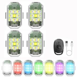 Wireless LED Strobe Lights for Drones and More