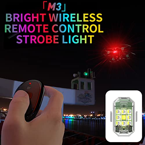 Wireless LED Strobe Lights for Drones and More