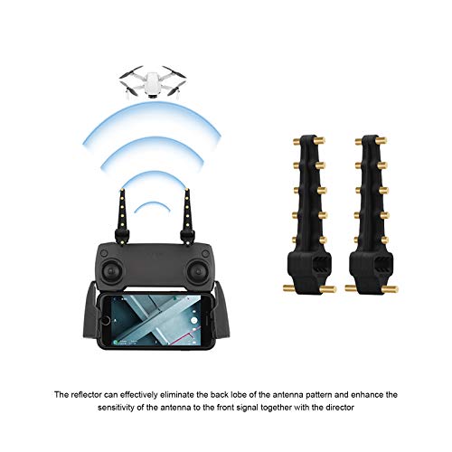 Black Yagi Antenna Signal Boosters for Drones