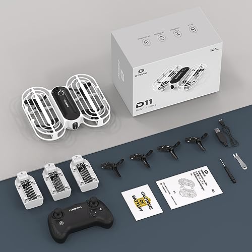DEERC D11 Mini Drone for Kids - LED Quadcopter
