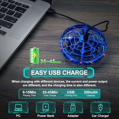 Hand Operated Mini Drone with LED Lights