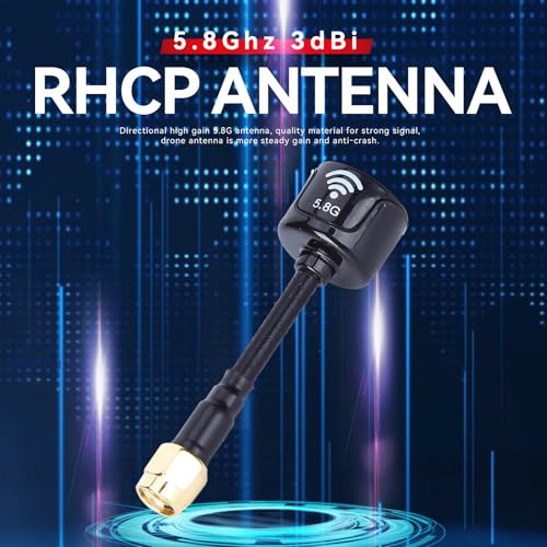 Agatige 5.8GHz RHCP Mini Antenna for FPV Drones