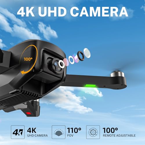 HANNVIW H330 4K Camera Drone for Beginners