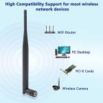 6dBi Dualband MIMO WiFi Antenna for Drones