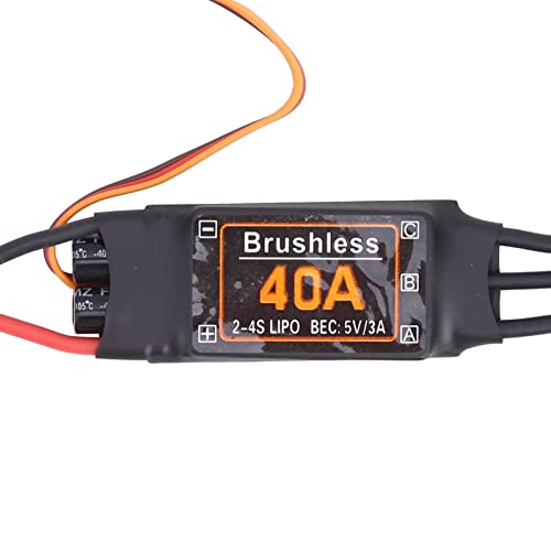 WANGCL 40A Brushless ESC with XT60 Connector
