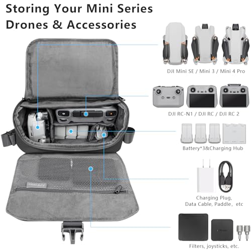 DJI Mini 4/3 Pro Travel Shoulder Bag