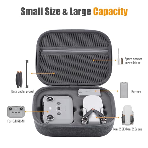 iEago Waterproof Carrying Case for DJI Mini Drones