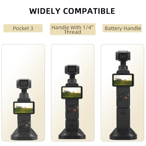BRDRC Stable Camera Mount for DJI OSMO Pocket 3