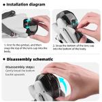 Hensych Gimbal Lock Lens Cap for DJI Mini 3