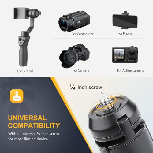 Compact Metal Mini Tripod for Gimbals and Cameras