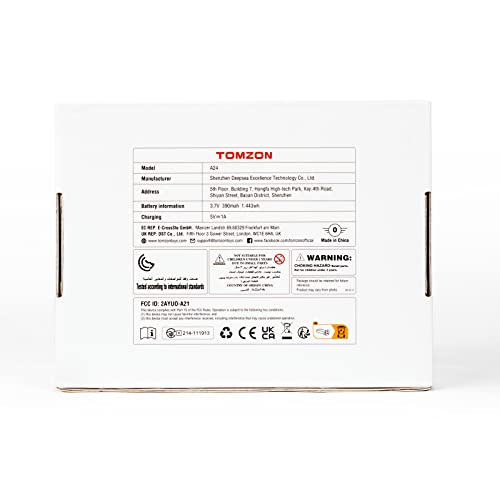 Tomzon A24 Mini Drone - Battle Mode, High Speed Rotation, Throw to Go