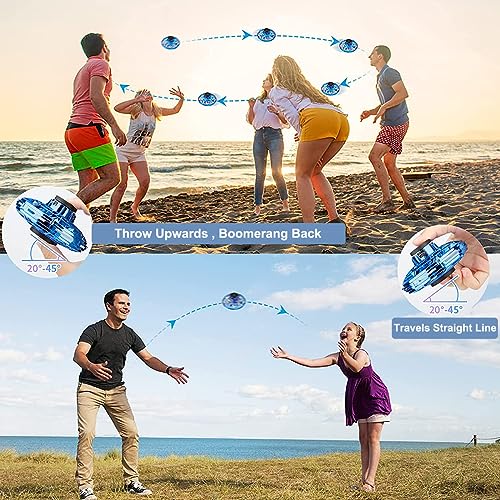 Mini Hand Controlled Flying Fidget Spinner Drone, Cool Gift