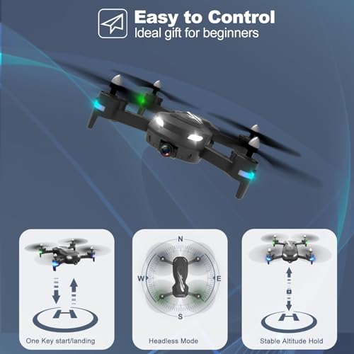 Wipkviey Foldable 1080P HD Camera Drone