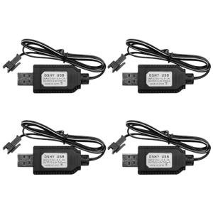 DollaTek 4PCS 4.8V USB Charger for Drones
