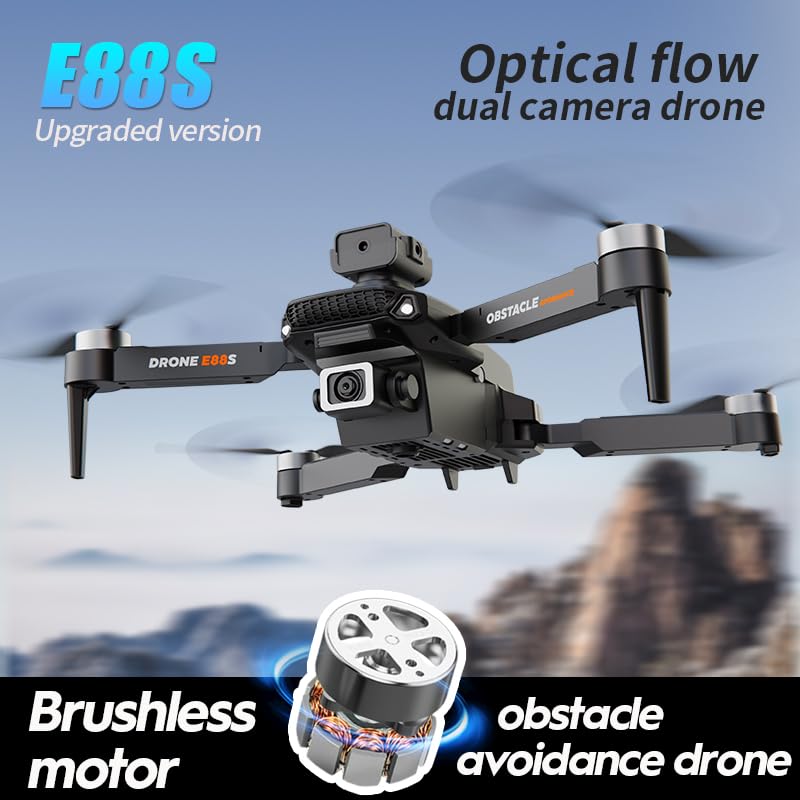 Upgraded E88s Pro GPS Drone with Dual Cameras
