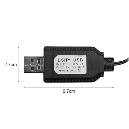 DollaTek 4PCS 4.8V USB Charger for Drones