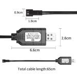 2-Pack USB Charger for 7.4V LiPo Batteries