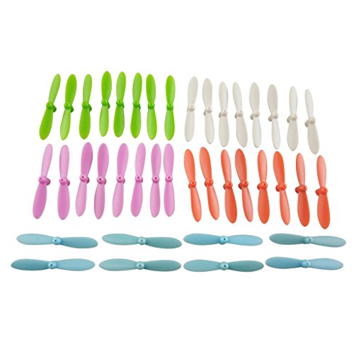 40pcs Multicolor Propeller Set for Mini Drones