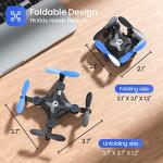Holy Stone HS190 Mini Drone: Foldable, One-Key Back
