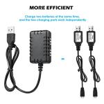 URGENEX 2S 7.4V Charger Cable for RC Drones