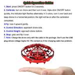 2 Speed Hand Controlled Mini Drone with LED Light