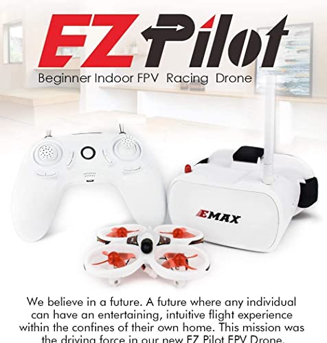 EMAX EZ Pilot FPV Drone RTF Kit - 600TVL Camera, 25mw Video Transmisisoner