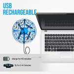 LED Hand Operated Mini UFO Drone for Kids & Adults